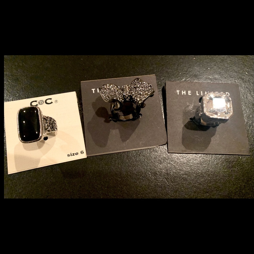 Set of 3 Rings NWT Size 6